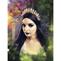 EMPRESS Citrine Crystal Crown