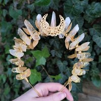 EMPRESS Citrine Crystal Crown
