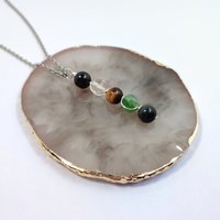 Capricorn Gemstone Pendant