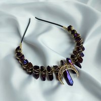 MYSTIQUE Titanium Quartz Crystal Crown