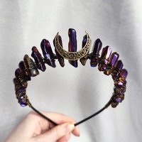 MYSTIQUE Titanium Quartz Crystal Crown