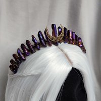 MYSTIQUE Titanium Quartz Crystal Crown