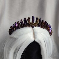 MYSTIQUE Titanium Quartz Crystal Crown
