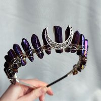 MYSTIQUE Titanium Quartz Crystal Crown