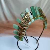 HERA Green Aventurine Crystal Crown