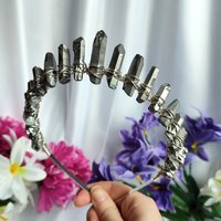 MERCURY Titanium Quartz Crystal Crown