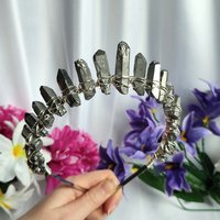 MERCURY Titanium Quartz Crystal Crown