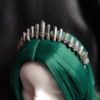 MERCURY Titanium Quartz Crystal Crown