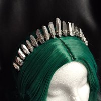 MERCURY Titanium Quartz Crystal Crown