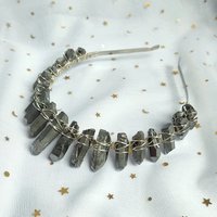 MERCURY Titanium Quartz Crystal Crown
