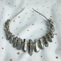 MERCURY Titanium Quartz Crystal Crown