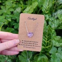 Raw Amethyst Necklace
