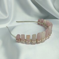 Rose Quartz Headband