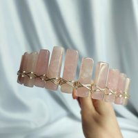 Rose Quartz Headband
