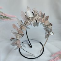 VENUS Rose Quartz Crystal Crown