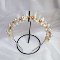 OPHELIA Angel Aura Quartz Crystal Crown