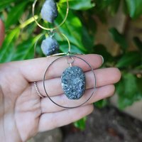 Druzy Quartz Suncatcher