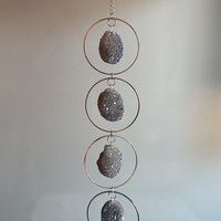 Druzy Quartz Suncatcher
