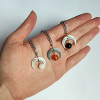 Moon Gemstone Necklace