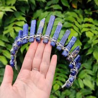 ATLANTIS Sodalite Crystal Crown