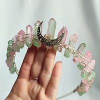 SPRING Titanium Quartz Crystal Crown