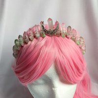 SPRING Titanium Quartz Crystal Crown