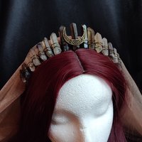 DRUID Smokey Quartz Crystal Crown