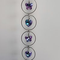 Moon, Star, Heart and Butterfly Suncatchers
