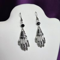 Skeleton Hand Earrings