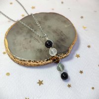 Capricorn Gemstone Pendant