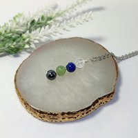 Study and Learning Gemstone Pendant