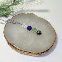 Study and Learning Gemstone Pendant