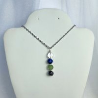 Study and Learning Gemstone Pendant