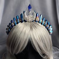 SELENE Titanium Quartz Crystal Crown
