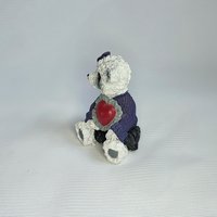 Bear with Heart Figurine