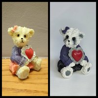 Bear with Heart Figurine