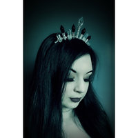 DARK ANGEL Glass Crystal Crown