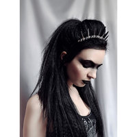 PUNK ROCK Howlite Crystal Crown