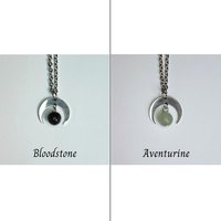 Moon Gemstone Necklace