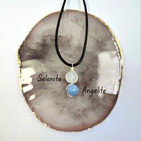 Angel and Spirit Connection Gemstone Pendant