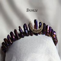 MYSTIQUE Titanium Quartz Crystal Crown