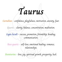 Taurus Gemstone Pendant