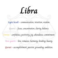 Libra Gemstone Pendant