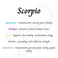 Scorpio Gemstone Pendant
