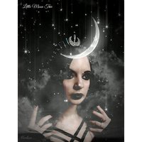 SELENE Titanium Quartz Crystal Crown