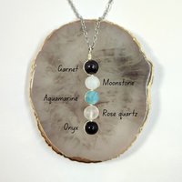 Cancer Gemstone Pendant