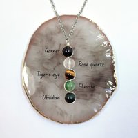 Capricorn Gemstone Pendant