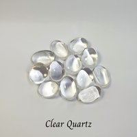Crown chakra crystal set with rainbow moonstone, selenite, clear quartz and information card.