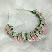 FOREST FAIRY Titanium Quartz Crystal Crown