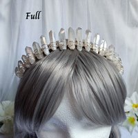 AURORA Aura Quartz Crystal Crown